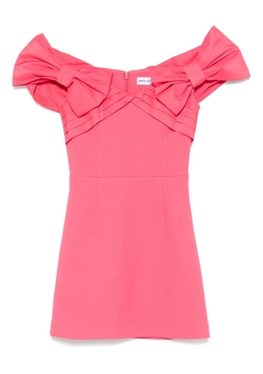 Rebecca Vallance bow-detail dress - Pink