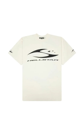 HELLSTAR chest logo T-shirt - Neutrals