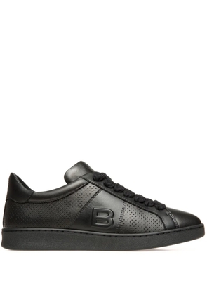 Bally logo-embossed sneakers - Black