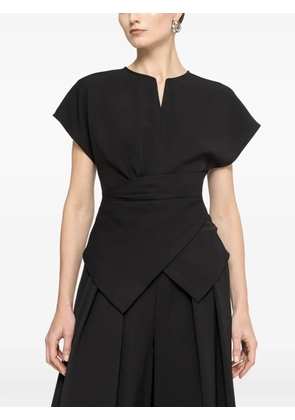 NISSA short-sleeve top - Black