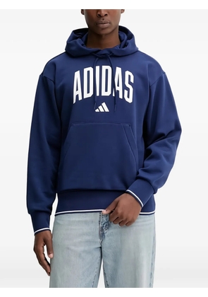 adidas University logo hoodie - Blue