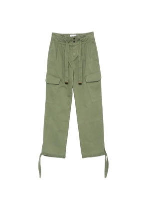 PINKO Coperto tie-waist cargo trousers - Green