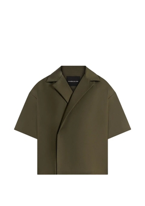 Manière De Voir Abel concealed-fastening shirt - Green