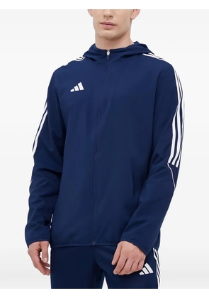 adidas logo-print lightweight jacket - Blue