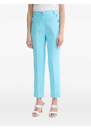 Morgan button-details trousers - Blue