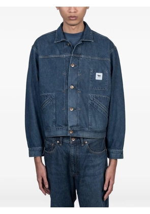 Maison Kitsuné x KURO Selvedge denim jacket - Blue
