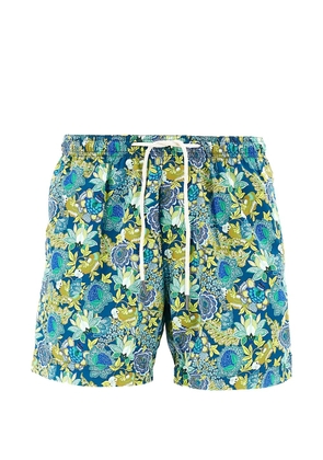 PENINSULA SWIMWEAR floral swim shorts - Blue