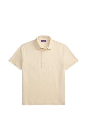 Ralph Lauren Purple Label short-sleeved polo shirt - Neutrals