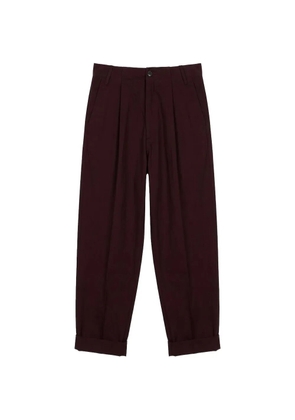 Société Anonyme Jap Boy pleated trousers - Red