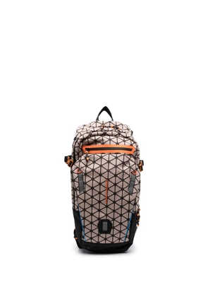 PIQUADRO debossed-logo detail backpack - Neutrals