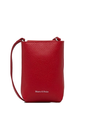 Marc O'Polo leather smartphone case - Red