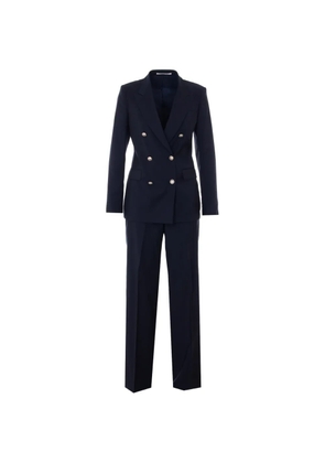 Tagliatore double-breasted buttoned suit - Blue