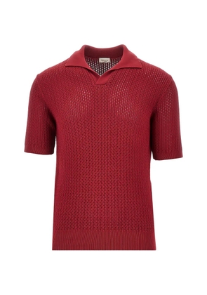 gallia textured polo