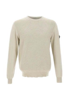 Peuterey crew-neck long-sleeves sweater - Neutrals