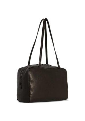 The Row Astra zip bowling shoulder bag - Brown
