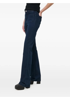 Morgan pocket flared jeans - Blue