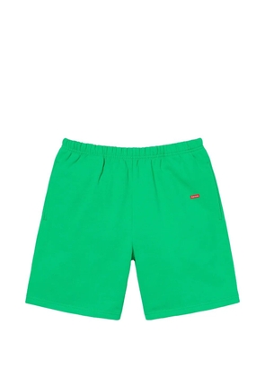 Supreme patch-pocket track shorts - Green