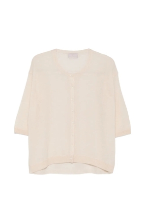 Hemisphere buttoned cardigan - Neutrals