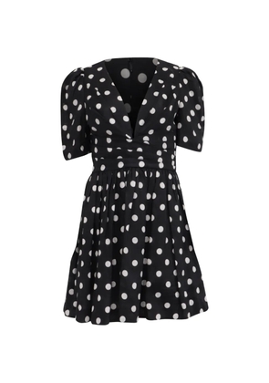 ZIMMERMANN Polka-dot linen dress - Black
