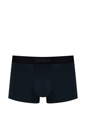 Zegna logo-waistband boxers - Blue
