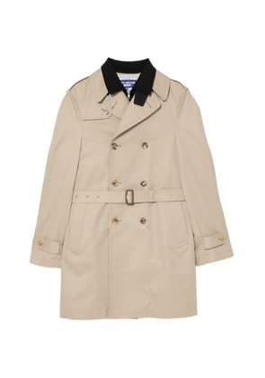 Junya Watanabe MAN double-breasted trench coat - Neutrals