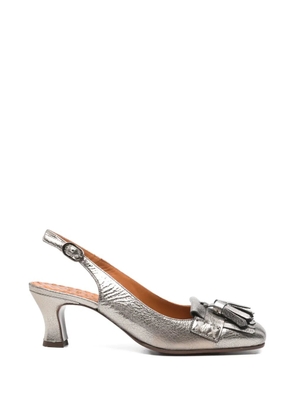 Chie Mihara tassel-detail mules - Silver