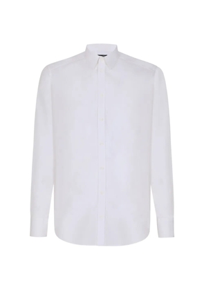 Dolce & Gabbana stretch-poplin Gold-fit shirt - White