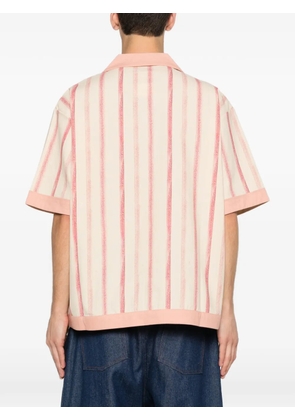 KidSuper striped graphic shirt - Neutrals