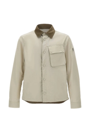 Belstaff ribbed trims flap pocket jacket - Neutrals