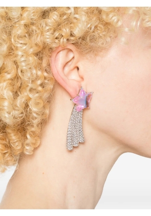 YVMIN star embellished earrings - Silver