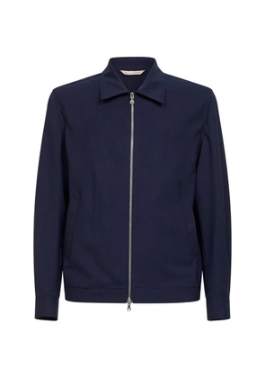Briglia 1949 zip-up shirt jacket - Blue