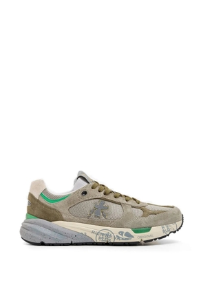 Premiata Mase 25 8017 mesh appliqué sneakers - Neutrals
