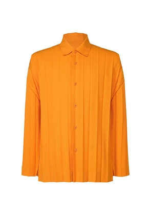 Homme Plissé Issey Miyake Edge Ensemble shirt - Orange