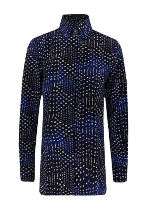 Lenny Niemeyer printed silk shirt - Blue