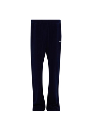 RHUDE Towel Cuffed Hampton track pants - Blue