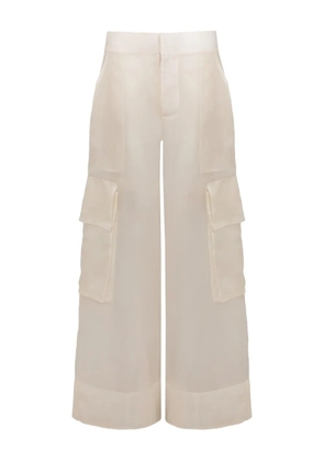 Lenny Niemeyer concealed-fastening cargo pants - Neutrals