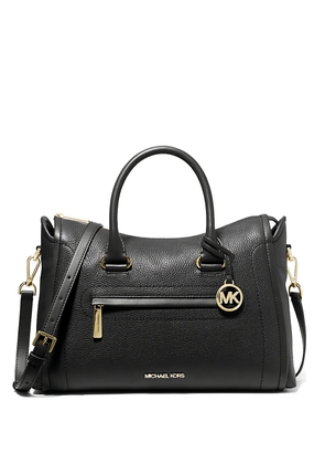 Michael Kors Carine Large leather satchel - Black