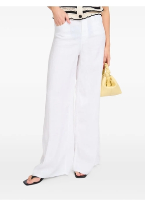 Iois Marlene wide-leg trousers - White