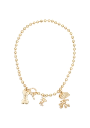 Essentiel Antwerp beaded pendants necklace - Gold