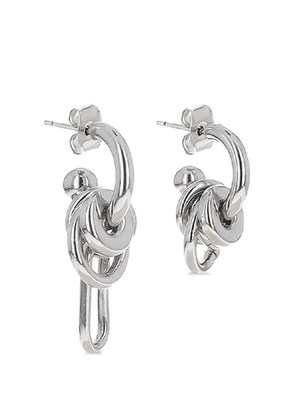 Justine Clenquet small Troy earrings - Silver