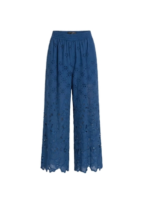 Ermanno Scervino openwork trousers - Blue