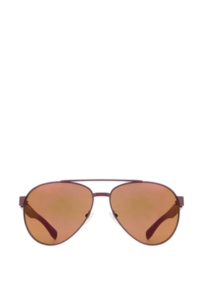 Lacoste pilot-frame sunglasses - Red