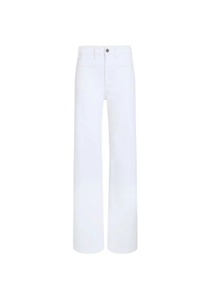 KHAITE wide-leg denim jeans - White