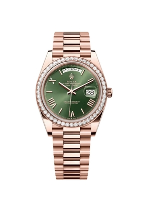 Rolex 2021 Day-Date 40mm watch - Green