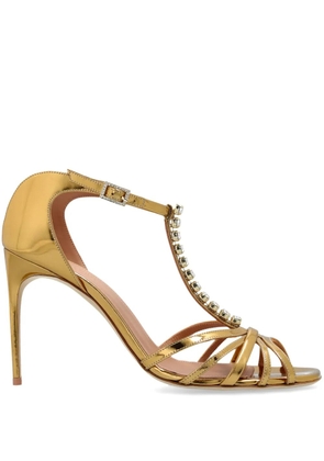 Malone Souliers 90mm Erika sandals - Gold