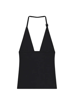 Courrèges bikini-style jersey top - Black