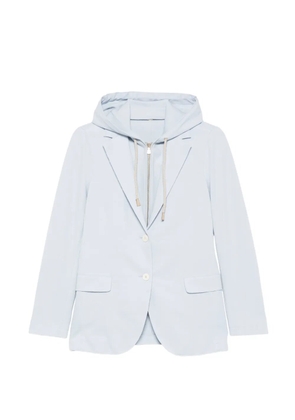 Eleventy hooded blazer - Blue