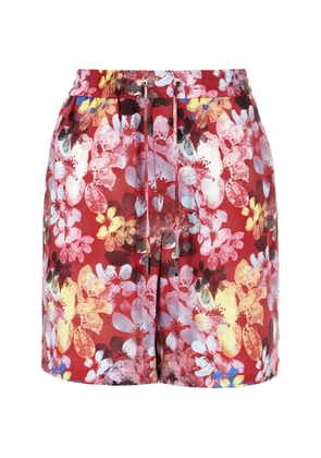 Iceberg floral-print Bermuda shorts - Red