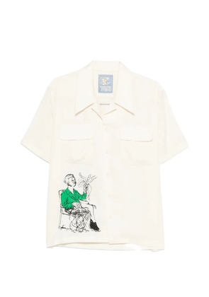 KidSuper graphic pocket shirt - Neutrals