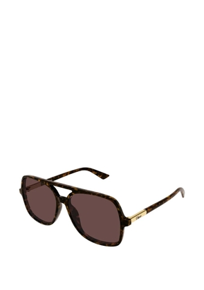 Chloé Eyewear Judy oversized-frame sunglasses - Brown